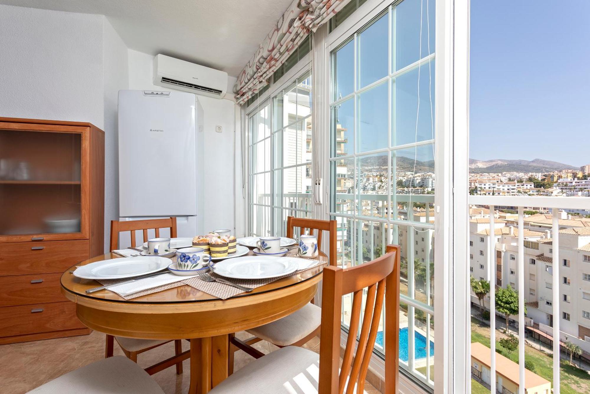 Apartamento Con Vistas Al Mar En Benalmádena Exterior foto