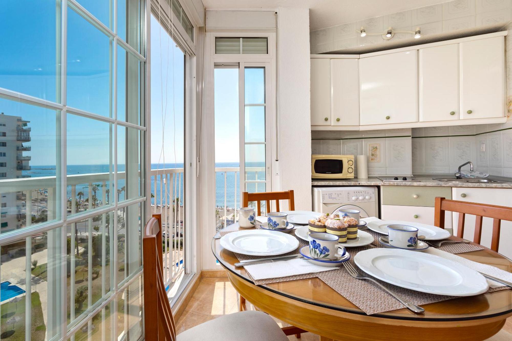 Apartamento Con Vistas Al Mar En Benalmádena Exterior foto