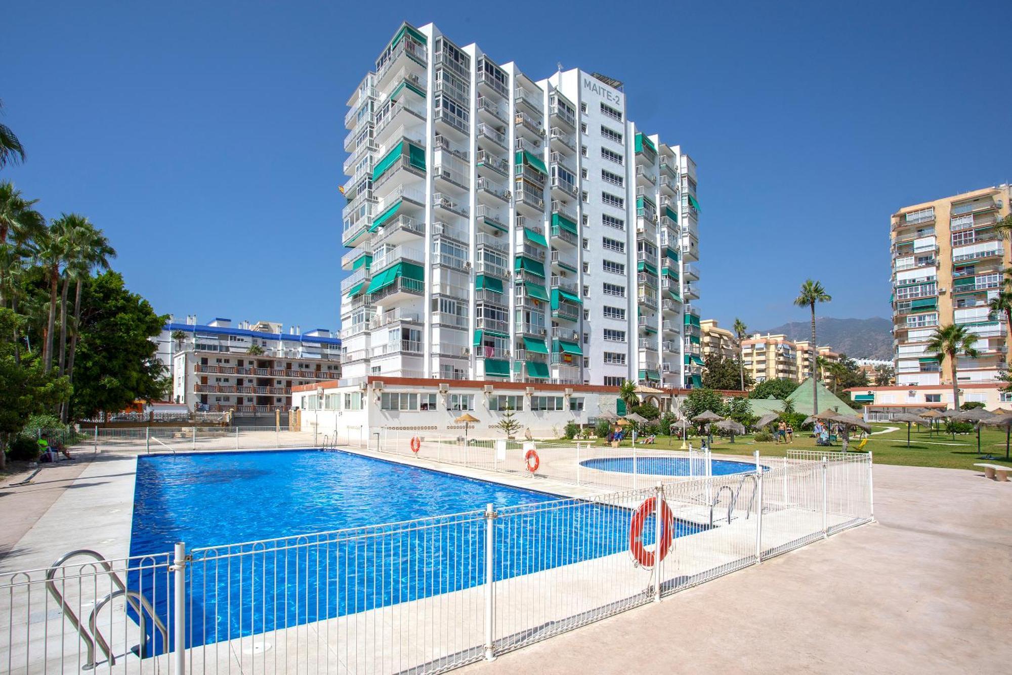 Apartamento Con Vistas Al Mar En Benalmádena Exterior foto
